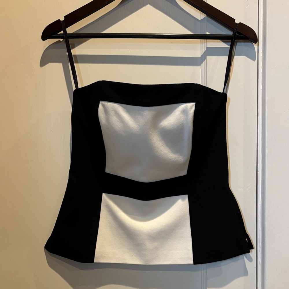 White House Black Market Two-Tone Corset